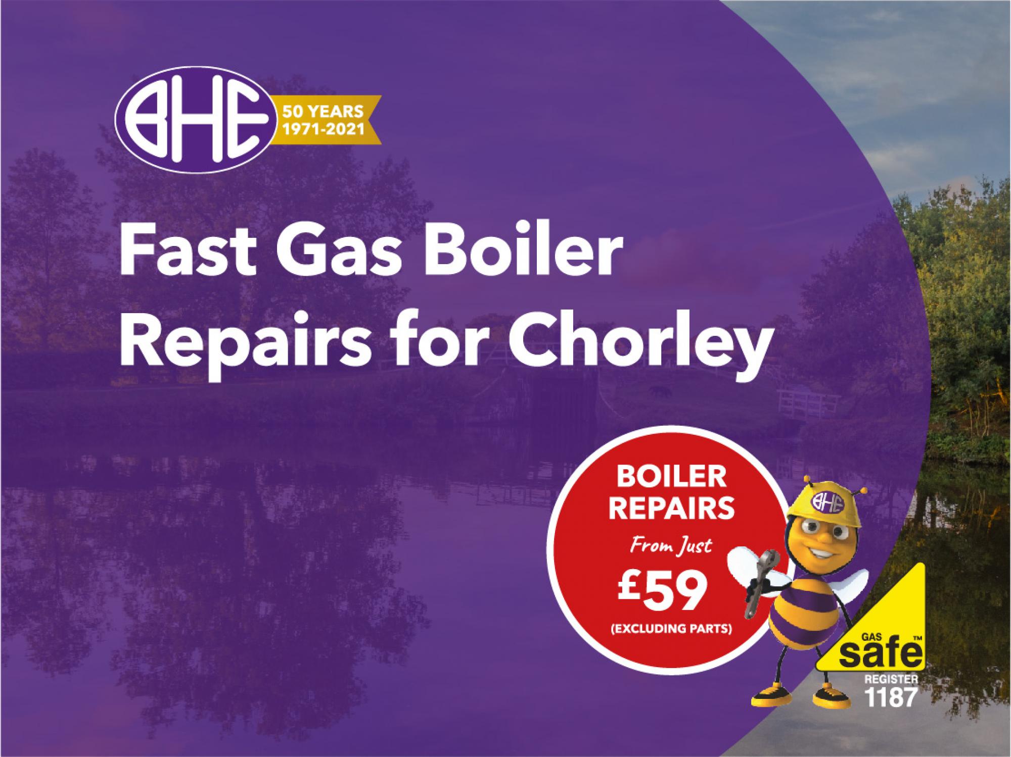 Fast boiler repairs for Chorley homeowners & landlords